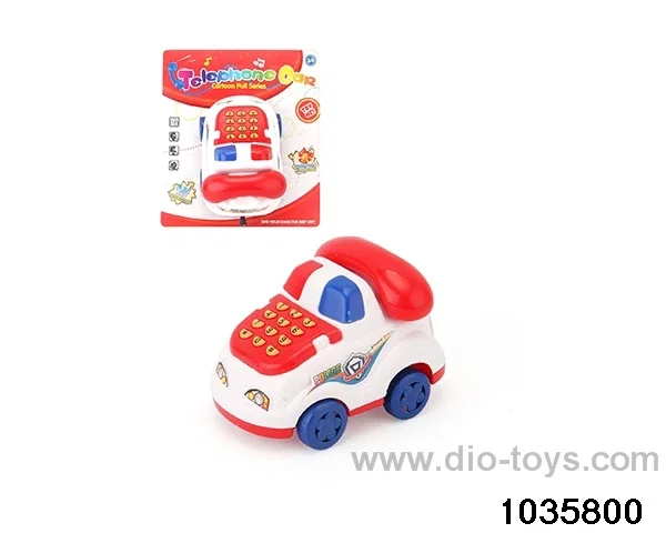 pull line Telephone trolley/with bell in Blister card