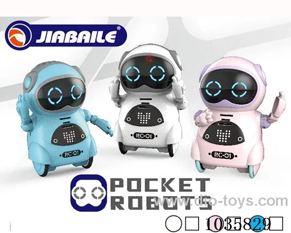 Pocket robot in Window box