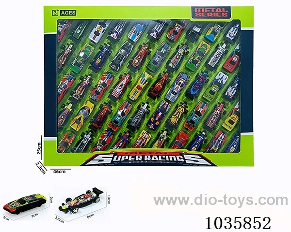 50PCS Sliding car in Window box
