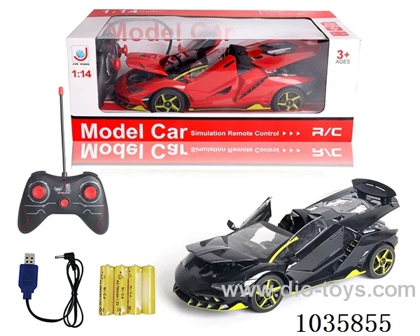 1:14 5ch RC car with light 2color mixed loading in Window box
