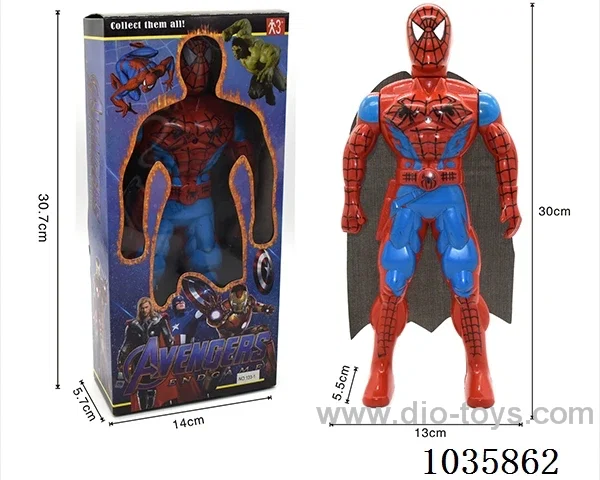 Spider-Man with light in Window box