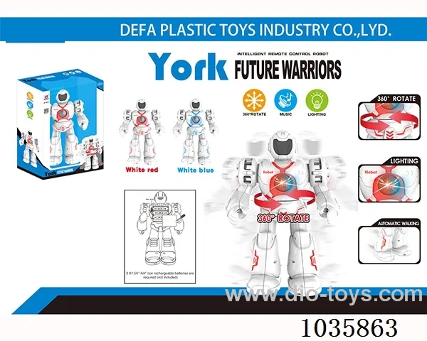 Electric robot in Window box