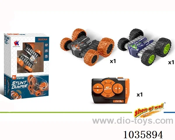 RC Stunt car in Color box