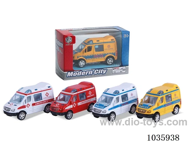 pull back alloy car 2sets 3color mixed loading in window box