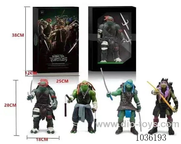 Teenage Mutant Ninja Turtles in color box