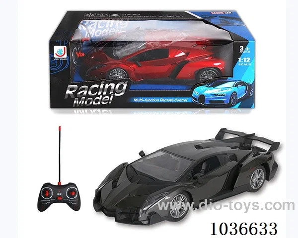 1:12 4ch RC car with light 2color mixed loading  not include battery