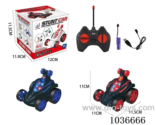 RC car with light 2color mixed loading include battery