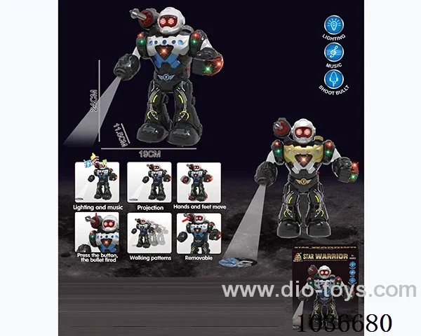 Electric robot in color box
