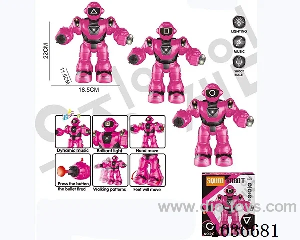 Electric robot in color box