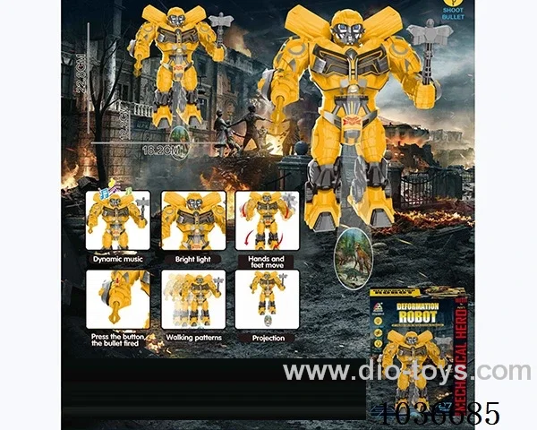 Electric robot in color box