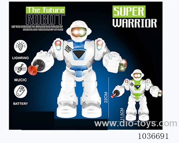 Electric robot in color box