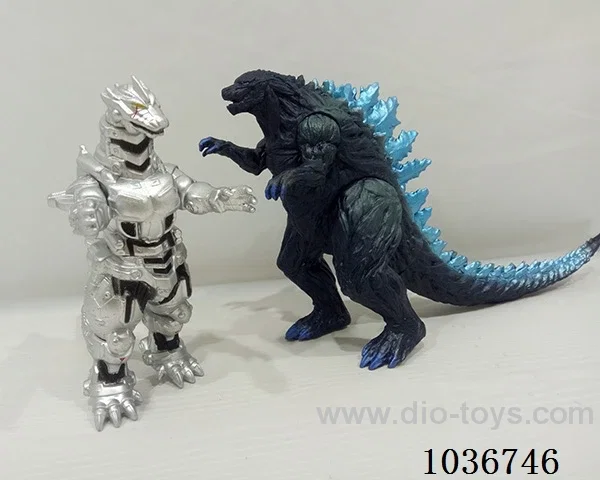 6.5寸 Vinyl animal 2sets mixed loading  in opp bag