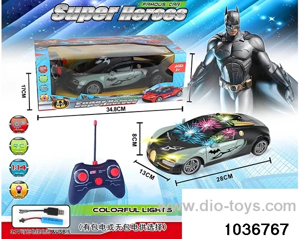 1:14 4ch RC car with 3D light(contracted electricity) in window box