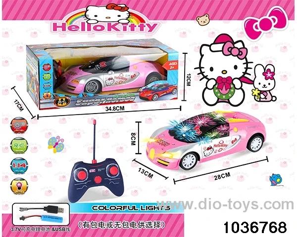 1:14 4ch RC car with 3D light(contracted electricity) in window box