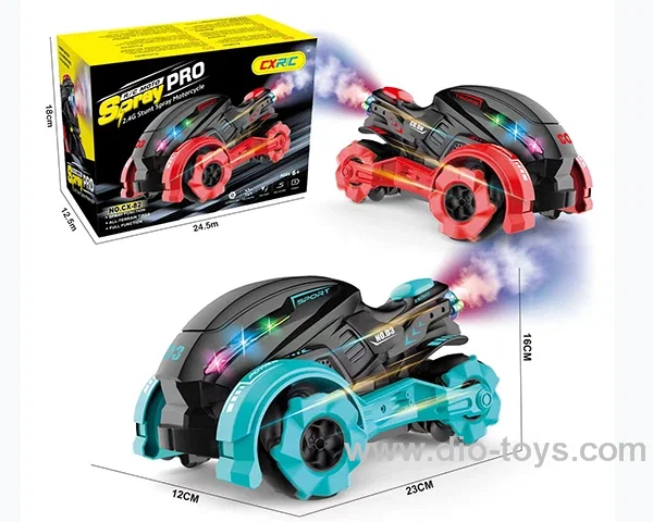 13ch RC car with music 2color mixed loading  in  color box