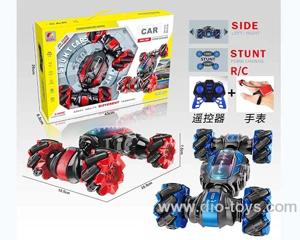 9ch RC car with watch & light &music 2color mixed loading  in  w in dow box