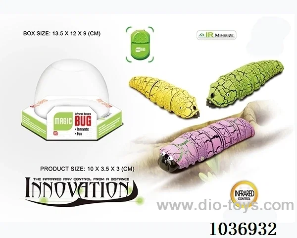 RC Yo-yo worm 2sets&6color mixed loading in window box