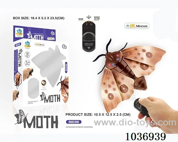 Infrared RC  moth dichroism in window box