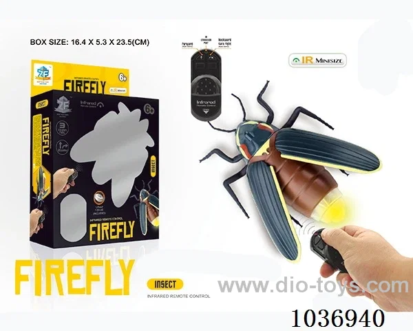 Infrared RC simulation firefly in window box