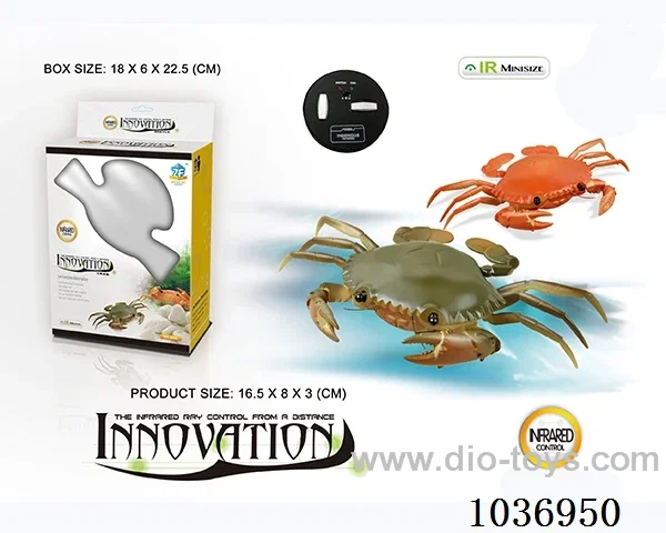 RC  crab 2color mixed loading in window box