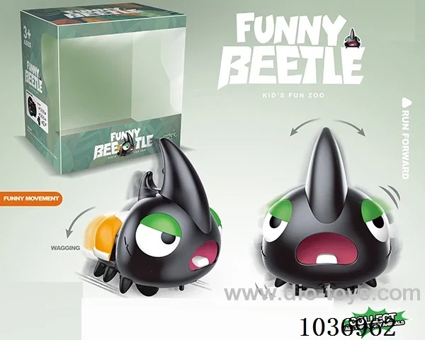 Electric swing  beetle in window box