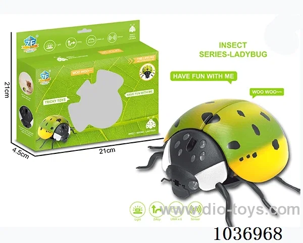 Intelligent sensing obstacle avoidance ladybug in window box