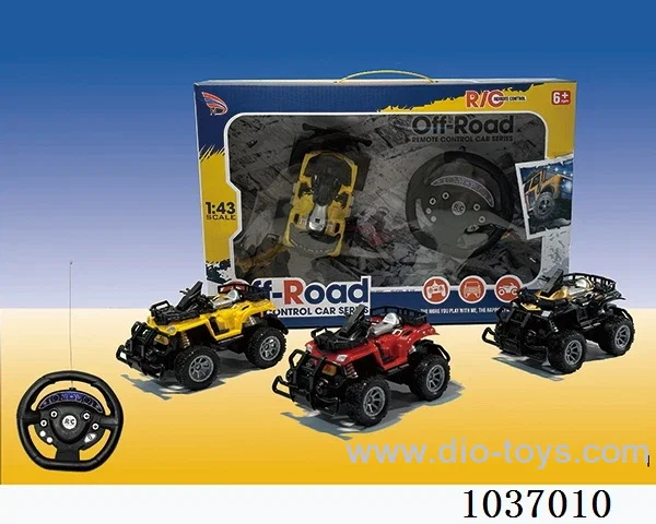 1:43 4ch RC car with light in window box