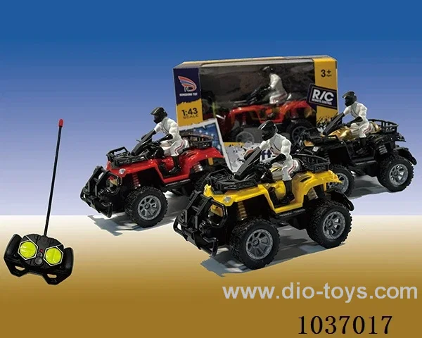 1:43 4ch RC car with light in window box