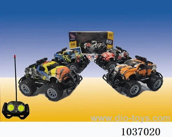 1:43 4ch RC car with light in window box