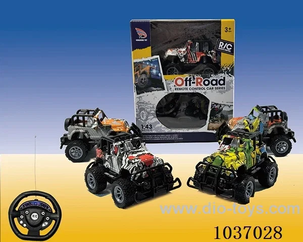 1:43 4ch RC car with light in window box