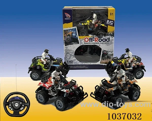 1:43 4ch RC car with light in window box