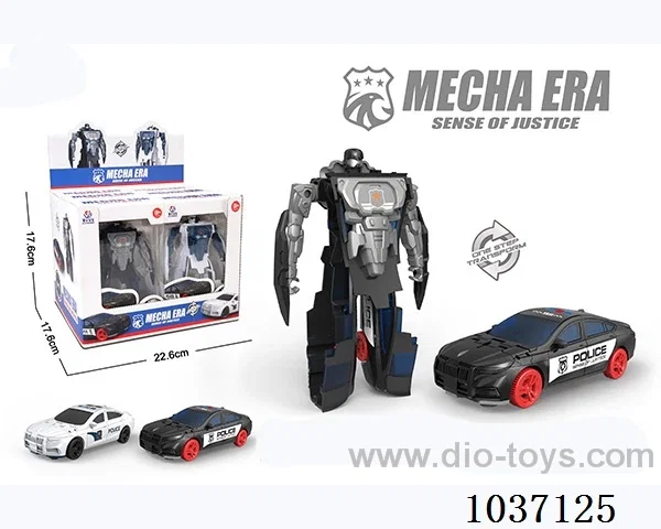 One-step deformation robot in Display box