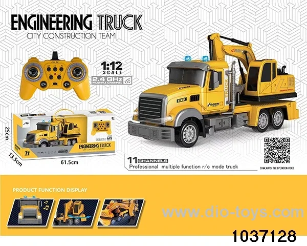 1:12 2.4G 11ch RC car W L/M in window box