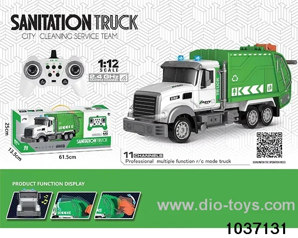 1:12 2.4G 11ch RC car W L/M in window box