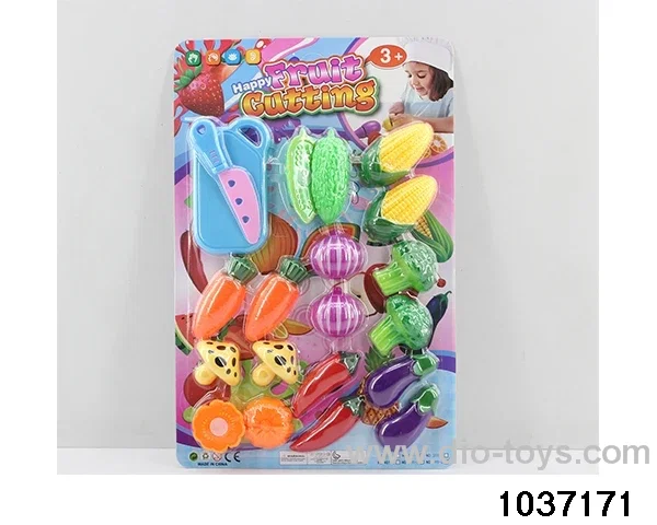 vegetables+fruit in 11pcs Blister card