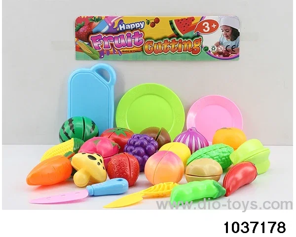 vegetables+fruit in 23pcs PP bag with header