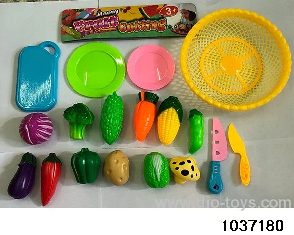 Vegetables+Sieve in 17pcs PP bag with header