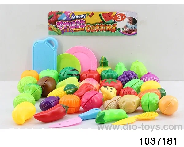 vegetables+fruit in 38pcs PP bag with header