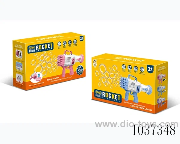 32 hole bubble gun in color box