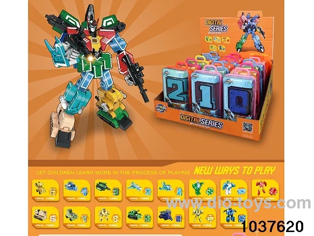 small-size deformation toys in display box