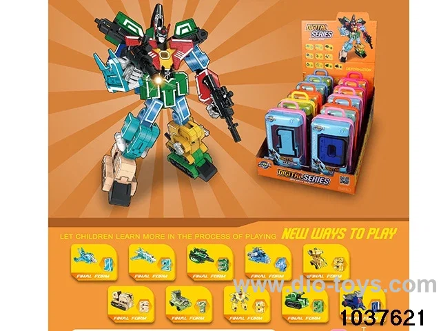 small-size deformation toys in display box