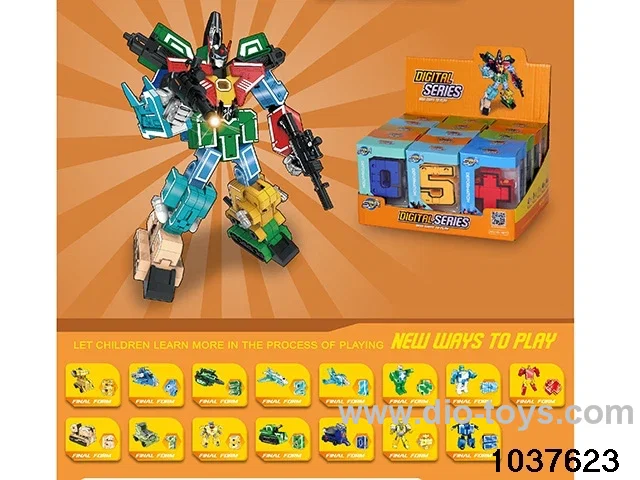 small-size deformation toys in display box