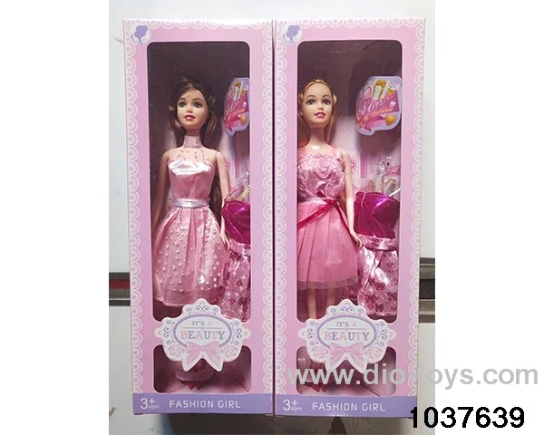 11.5 inch Barbie in window box