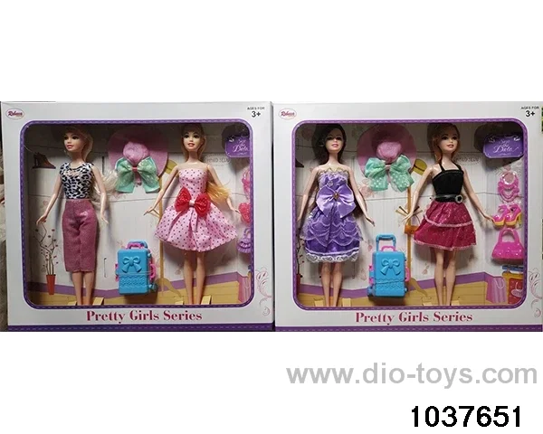 11.5 inch Barbie in window box