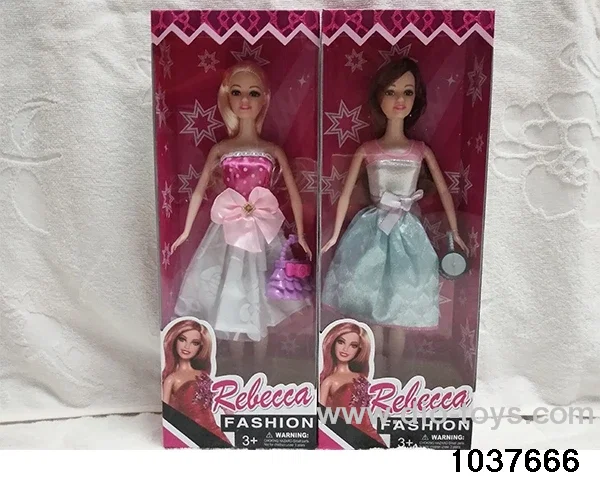 11.5 inch Barbie in window box