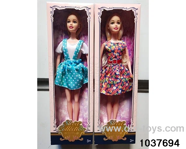 11.5 inch Barbie in window box