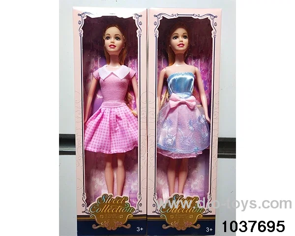 11.5 inch Barbie in window box
