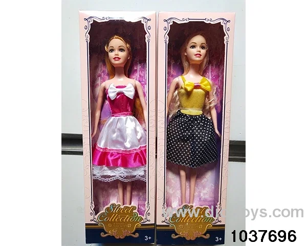 11.5 inch Barbie in window box