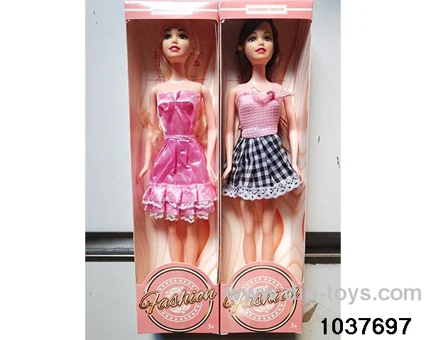 11.5 inch Barbie in window box