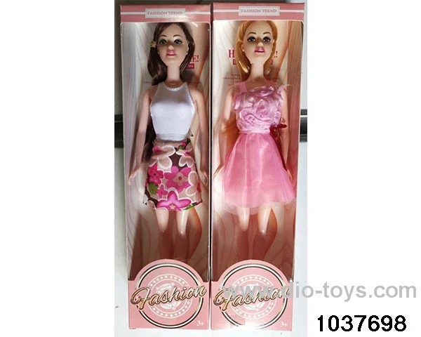 11.5 inch Barbie in window box